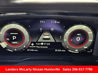 2023 Nissan Pathfinder Platinum