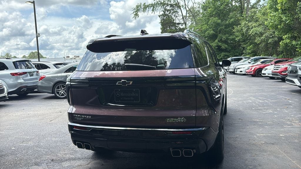 2025 Chevrolet Traverse High Country
