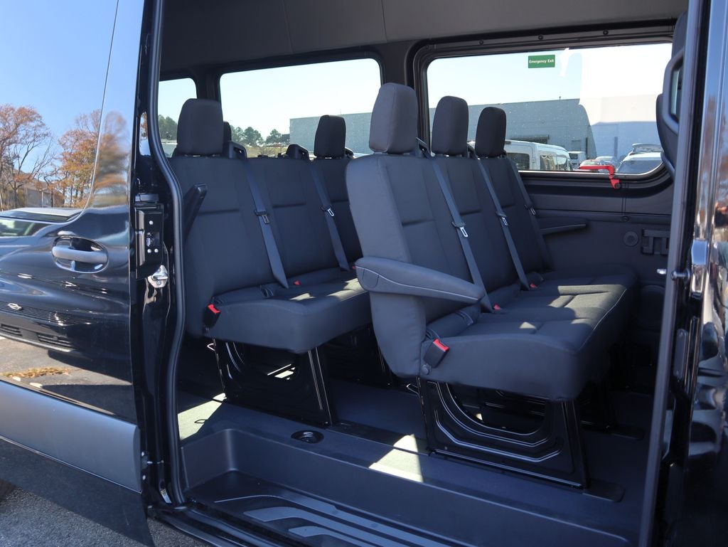 2025 Mercedes-Benz Sprinter 2500 Passenger 170 WB High Roof 15 passenger rear a/c