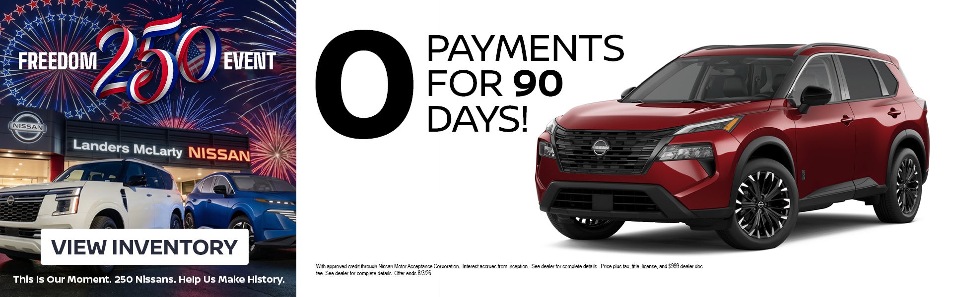 0 Payments for 90 Days