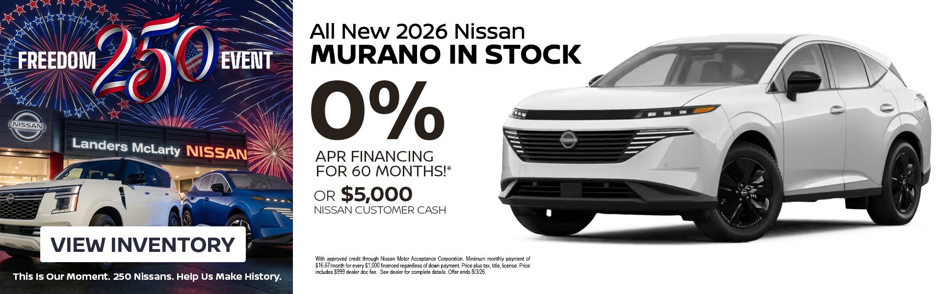 New 2026 Nissan Murano
