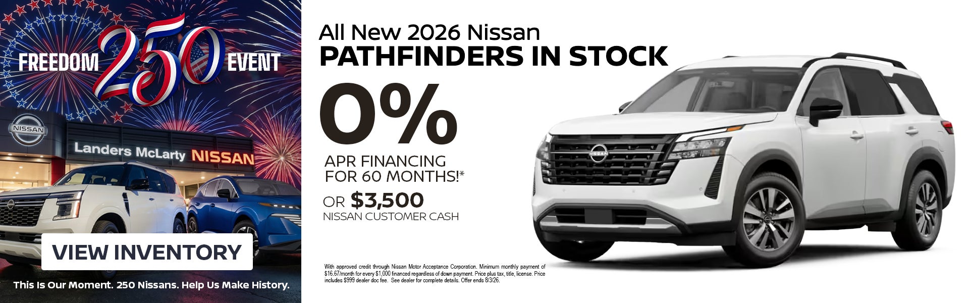New 2026 Nissan Pathfinder