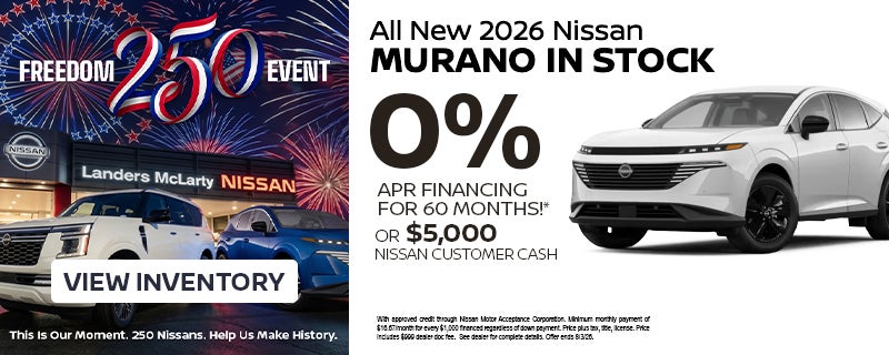 New 2026 Nissan Murano