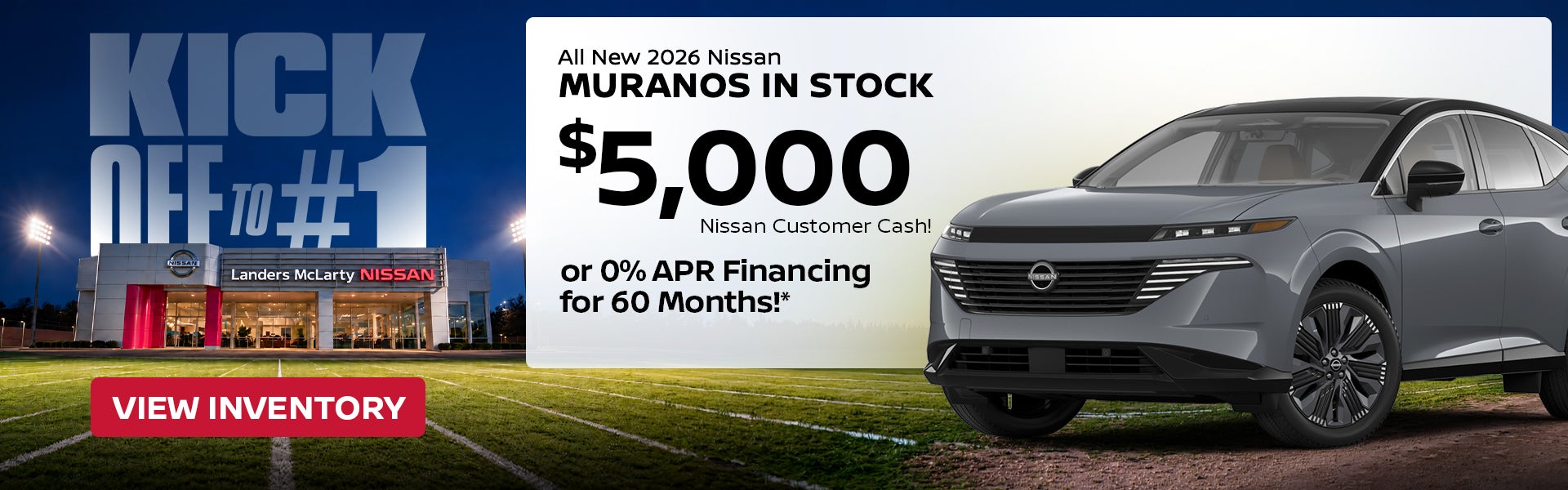 All New 2026 Nissan MURANOS IN STOCK