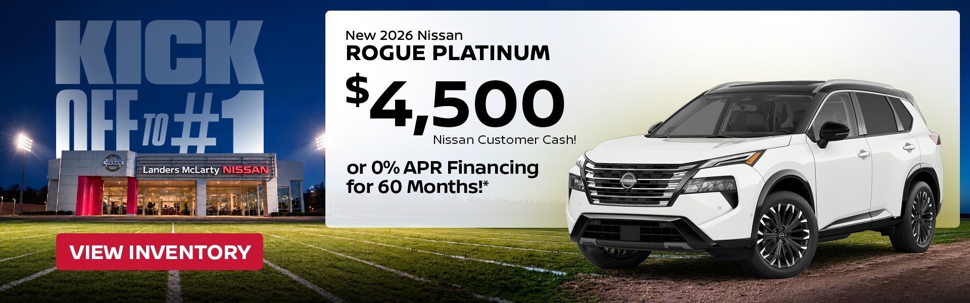 New 2026 Nissan ROGUE PLATINUM