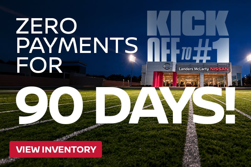 ZERO KICK PAYMENTS FOR 90 DAYS!