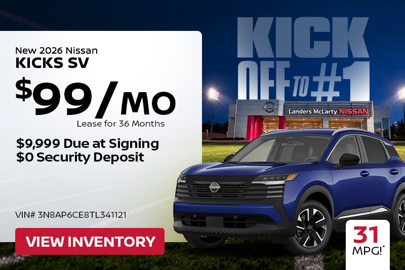 New 2026 Nissan KICKS SV