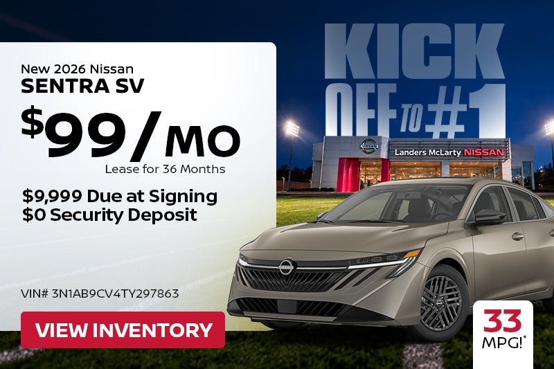 New 2026 Nissan SENTRA SV