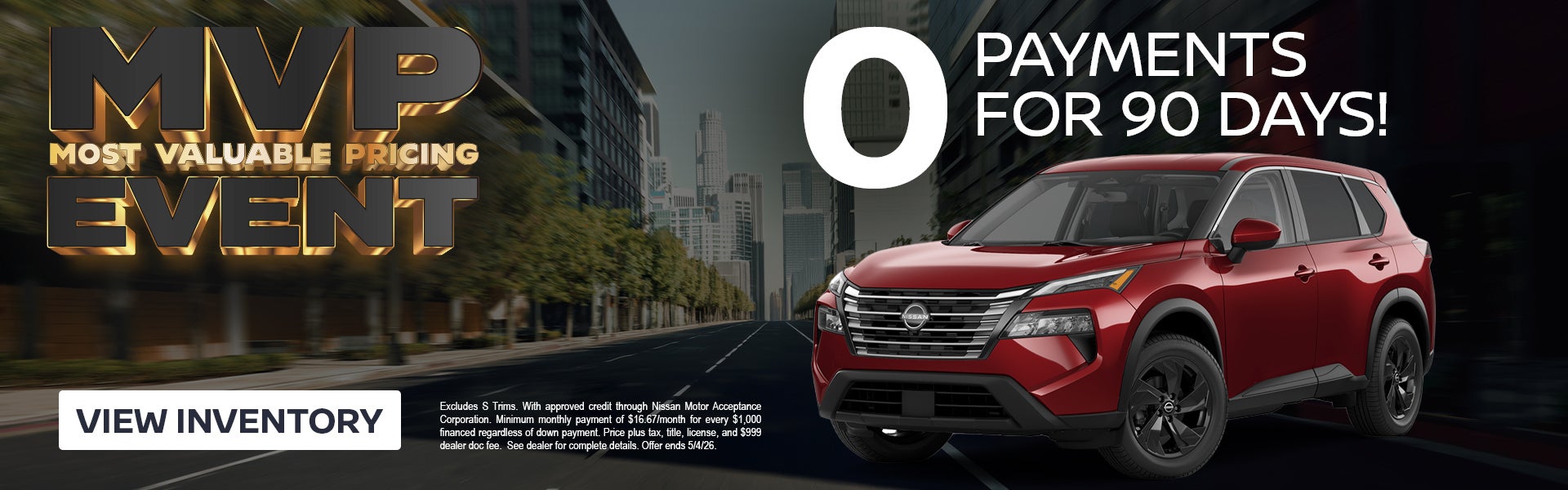 0 PAYMENTS FOR 90 DAYS!