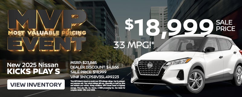 2025 NISSAN KICKS PLAY S