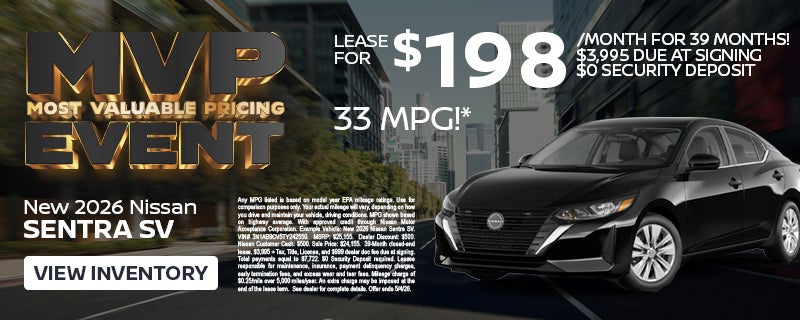 2026 NISSAN SENTRA SV