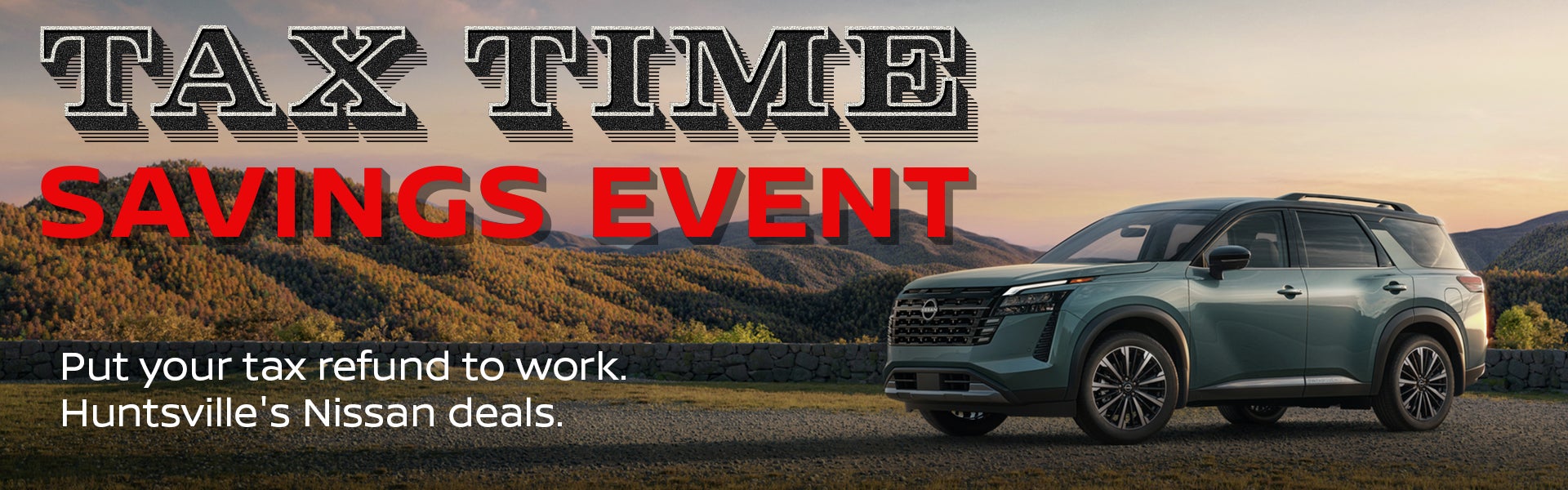 TAX TIME SAVINGS EVENT 