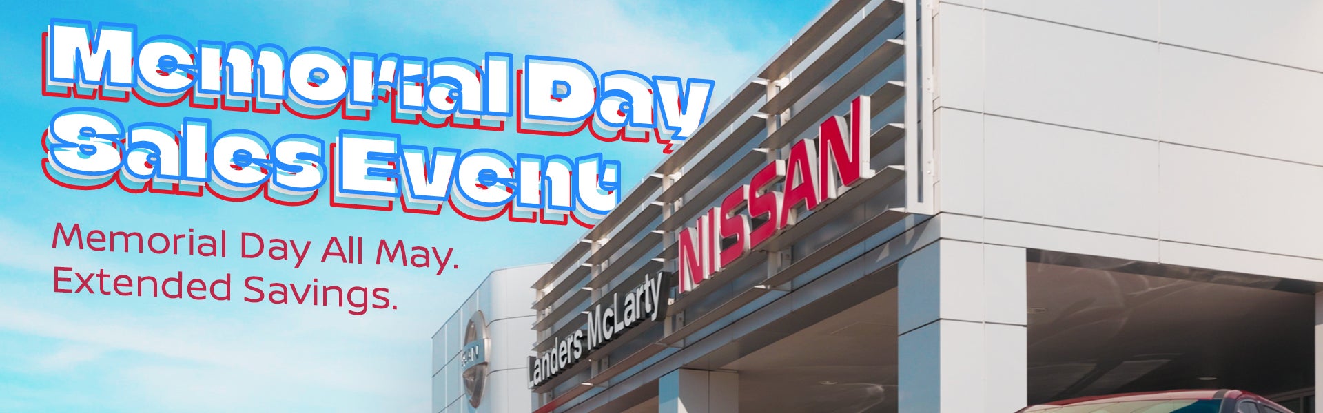 Memorial Day Sales Event