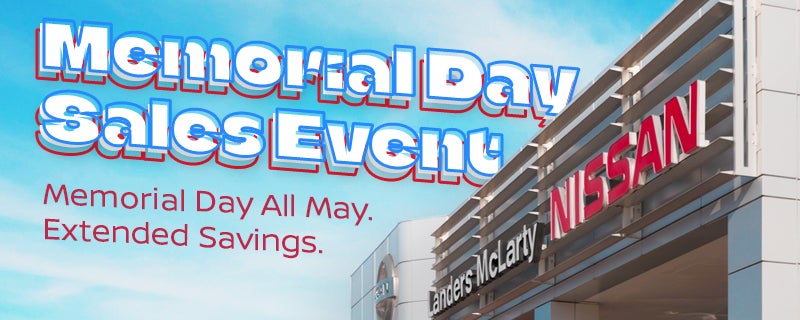 Memorial Day Sales Event