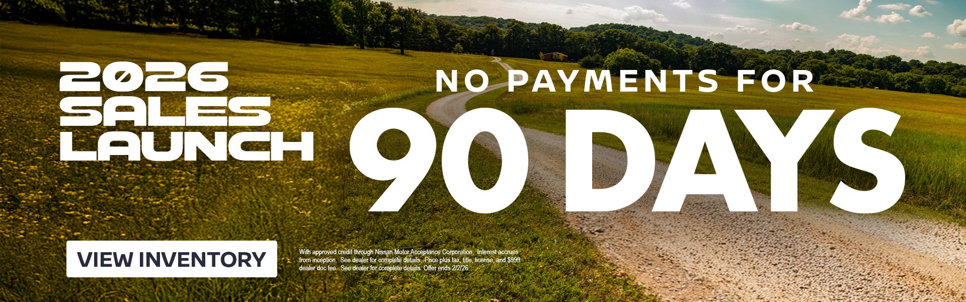 No Payments for 90 Days