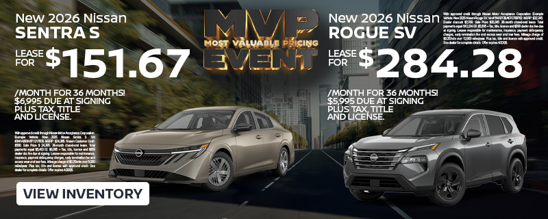 New 2026 Nissan Sentra S