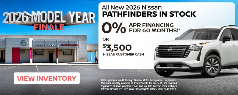 0% APR Financing for 60 Months 