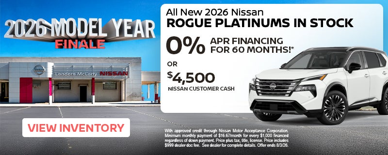 0% APR Financing for 60 Months 