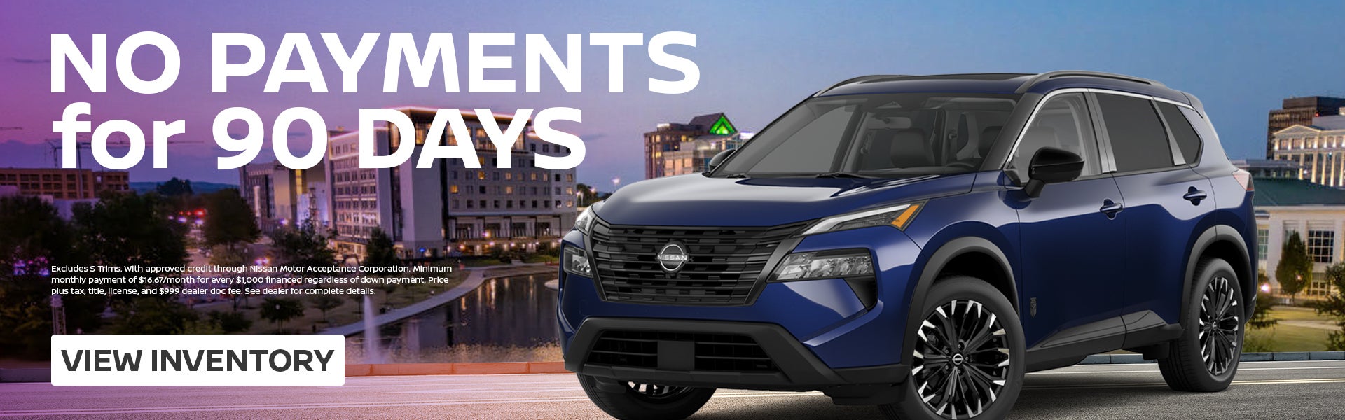 No Payments for 90 Days