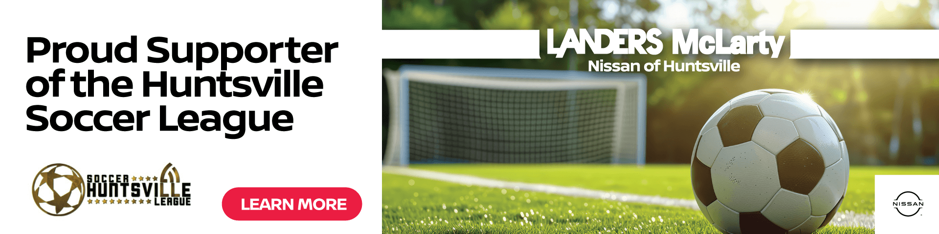 We are a Proud Supporter of the Huntsville Soccer League