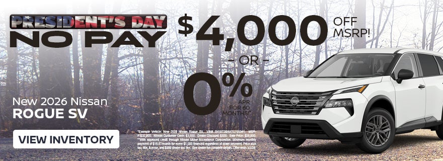 2026 Nissan Rogue SV