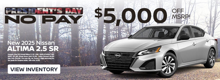 New 2025 Nissan Altima 2.5 SR